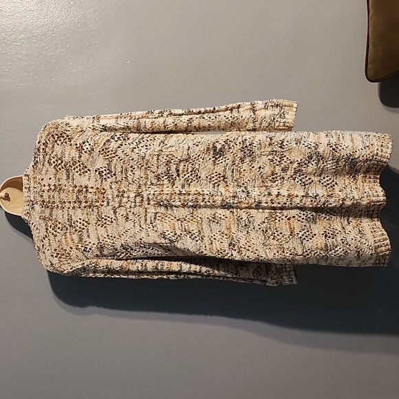 Knox Rose open front cardigan knit sweater over sized small with 2 front pockets - Picture 12 of 17